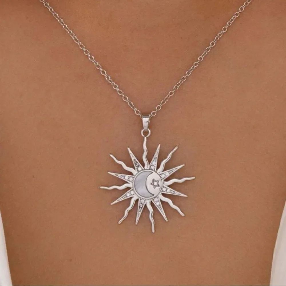 Sun necklace A875